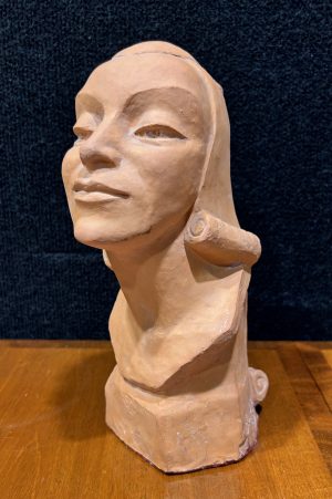 Ola Cohn Portrait Bust terracotta